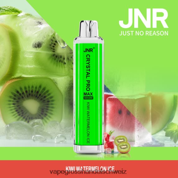 Dampfen Schweiz 666R84736 Kiwi-Wassermelonen-Eis JNR CRYSTAL PRO MAX