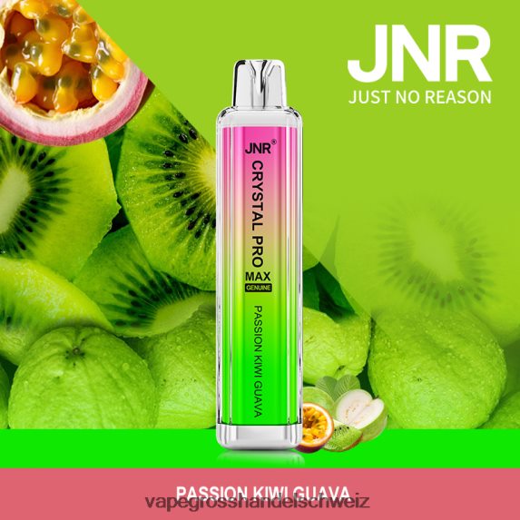 Vape Großhandel Preise 666R84742 Leidenschaft Kiwi Guave JNR CRYSTAL PRO MAX