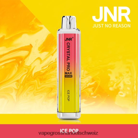 Vape Großhandel Tornado 666R84733 Eis am Stiel JNR CRYSTAL PRO MAX