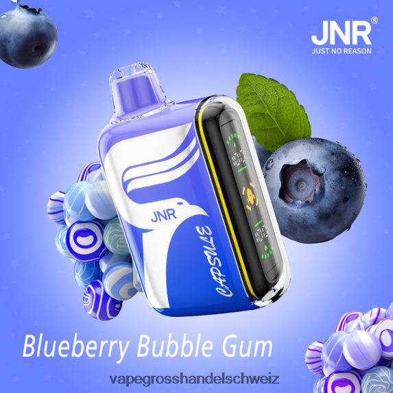 Elektronische Zigarette Iqos 666R84600 Blaubeer-Kaugummi JNR CAPSULE