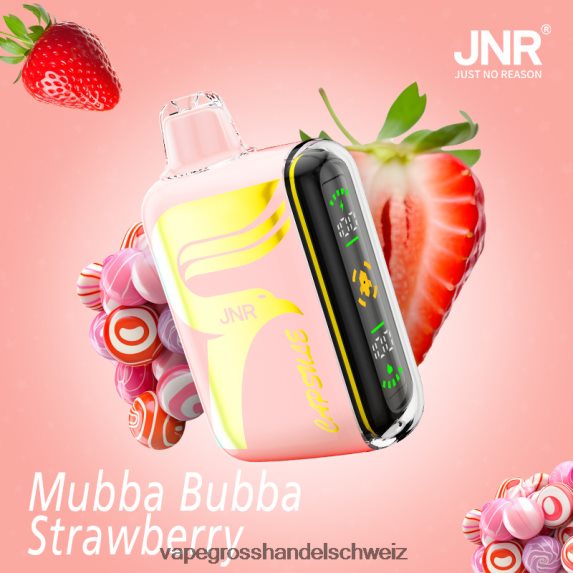 Elektronische Zigarette Kaufen 666R84607 Mubba-Bubba-Erdbeere JNR CAPSULE