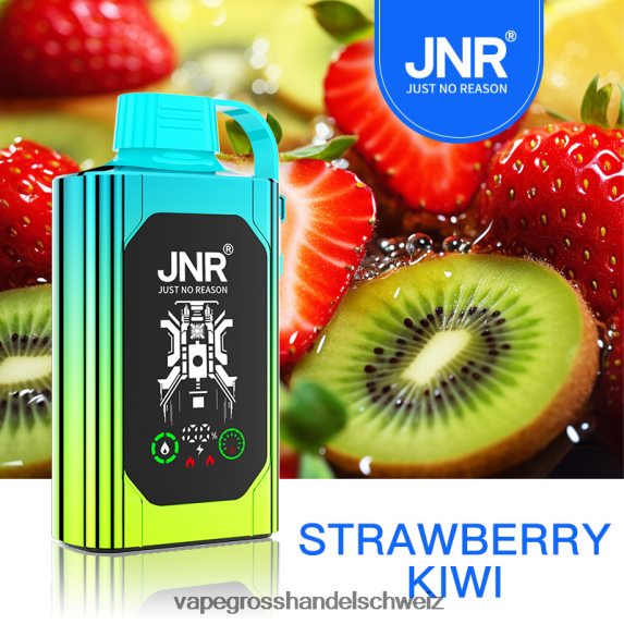 Elektronische Zigarette Ohne Nikotin 666R84628 Erdbeer-Kiwi JNR SHISHA BOX