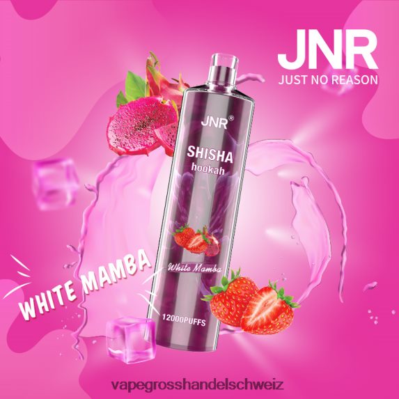 Vape Grosshandel Schweiz 666R84695 weiße Mamba JNR SHISHA
