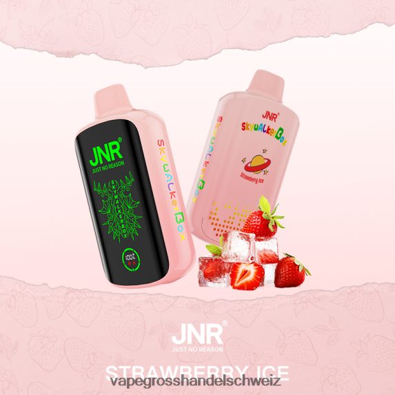 Vape Großhandel 666R84591 Erdbeereis JNR SKYWALKER BOX
