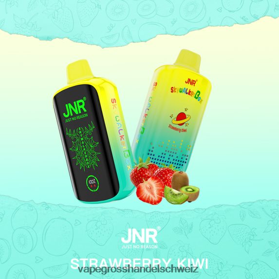 Vape Großhandel Preise 666R84592 Erdbeer-Kiwi JNR SKYWALKER BOX