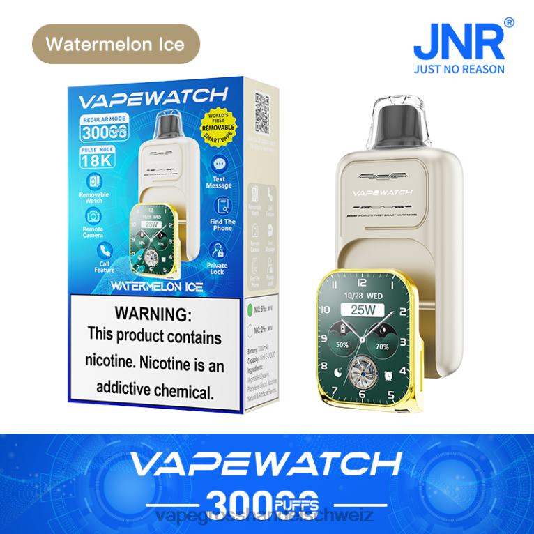 Elektronische Zigarette Flugzeug - JNR Vape-Uhr Wassermeloneneis 8T0NV9