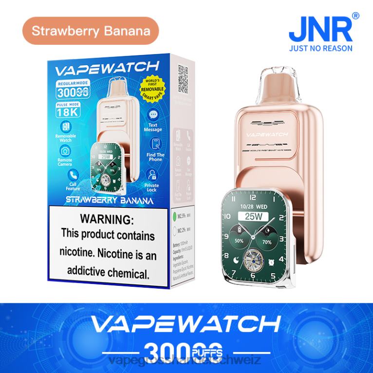 Elektronische Zigarette Kaufen - JNR Vape-Uhr Erdbeerbanane 8T0NV7