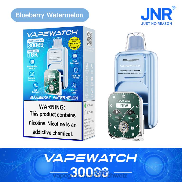 Vape Großhandel Elfbar - JNR Vape-Uhr Blaubeer-Wassermelone 8T0NV4