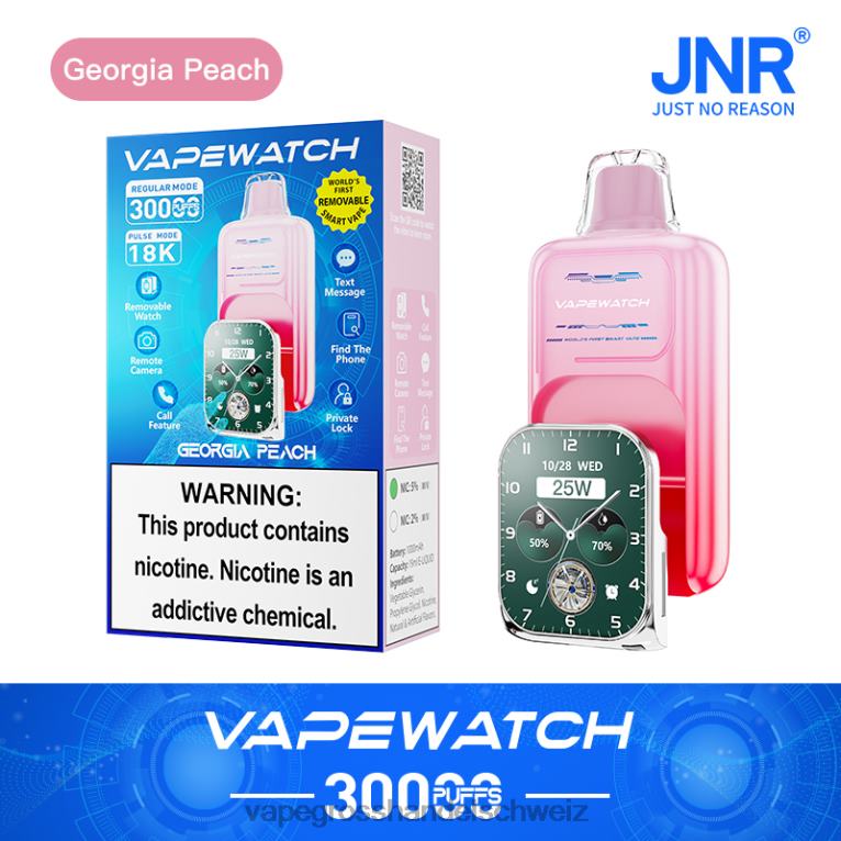 Vape Großhandel Tornado - JNR Vape-Uhr Georgia-Pfirsich 8T0NV3
