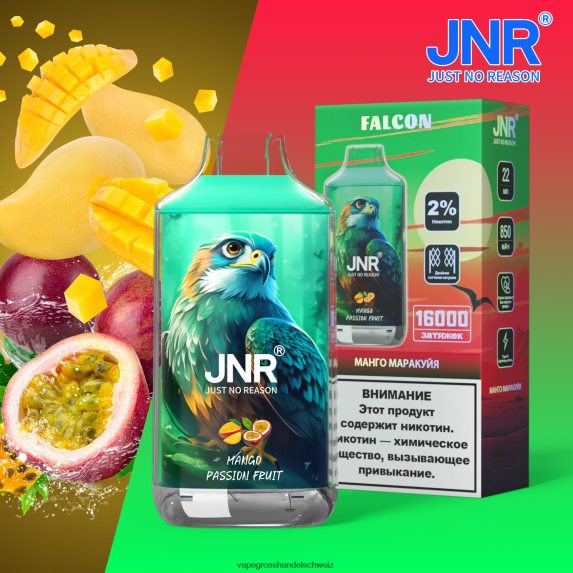 Elektronische Zigarette Kaufen 666R84707 Mango-Passionsfrucht JNR FALCON