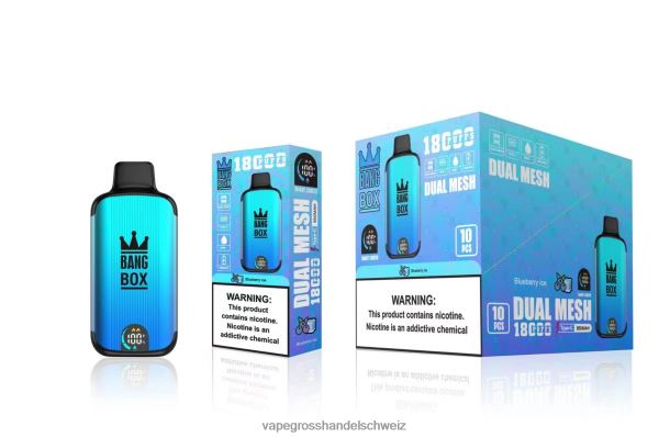 Bang Box 18000 Züge Blaubeereis Vape Großhandel Preise - 8NZ2890