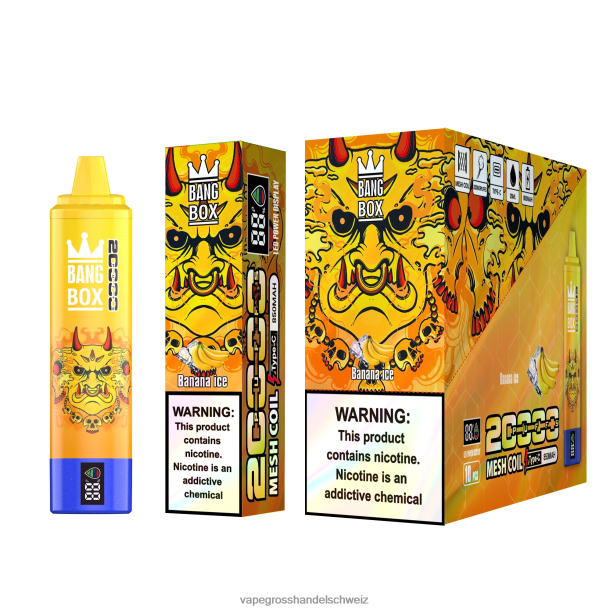 Bang Box 20000 Bananeneis Vape Großhandel Preise - 8NZ2857
