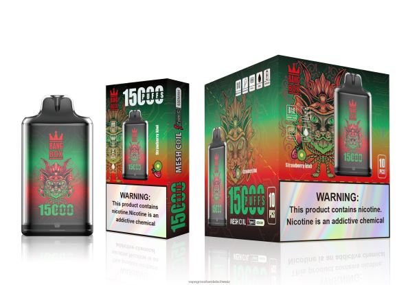 Bang Box s1-15000 Züge Erdbeer-Kiwi Vape Großhandel Preise - 8NZ28100
