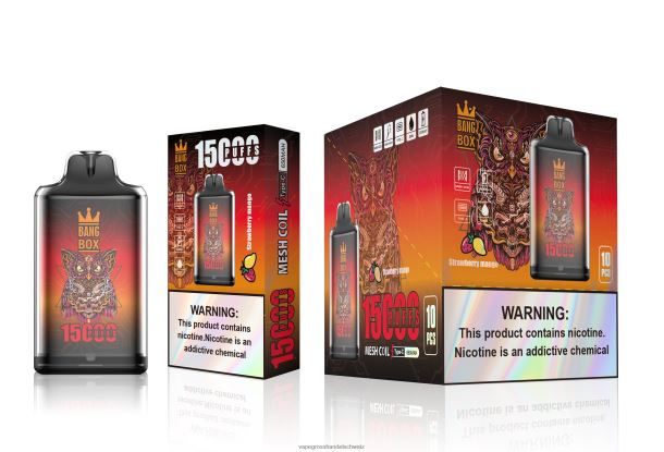Bang Box s1-15000 Züge Erdbeer-Mango Vape Großhandel Tornado - 8NZ28101