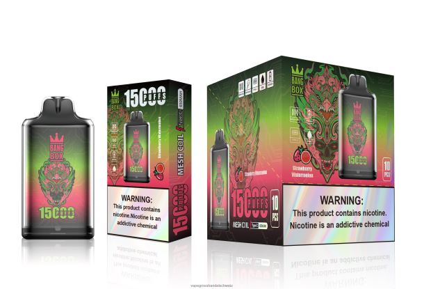Bang Box s1-15000 Züge Erdbeerwassermelone Vape Grosshandel Schweiz - 8NZ28103