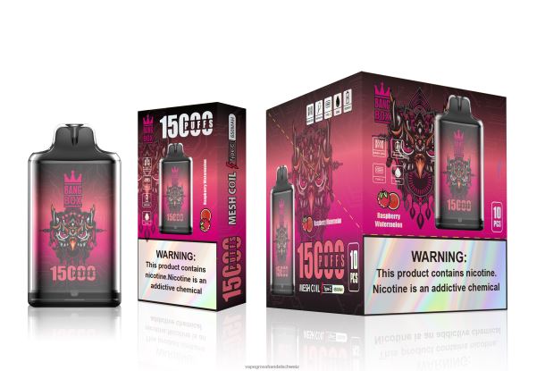 Bang Box s1-15000 Züge Himbeer-Wassermelone Elektronische Zigarette Kaufen - 8NZ28105