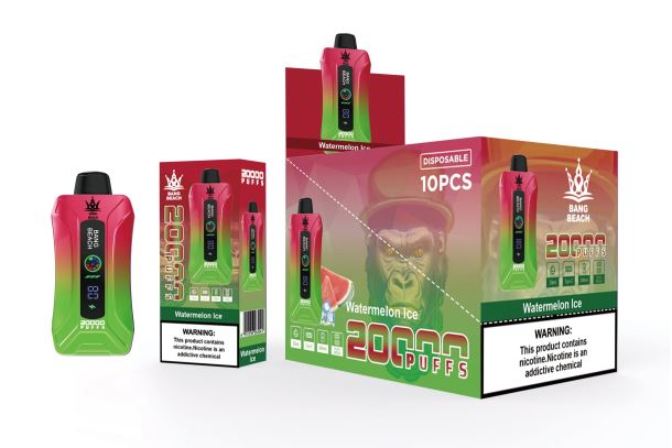 Bang Beach 20000 Züge Smart Screen Vape Wassermeloneneis Elektronische Zigarette Kaufen - 8NZ287