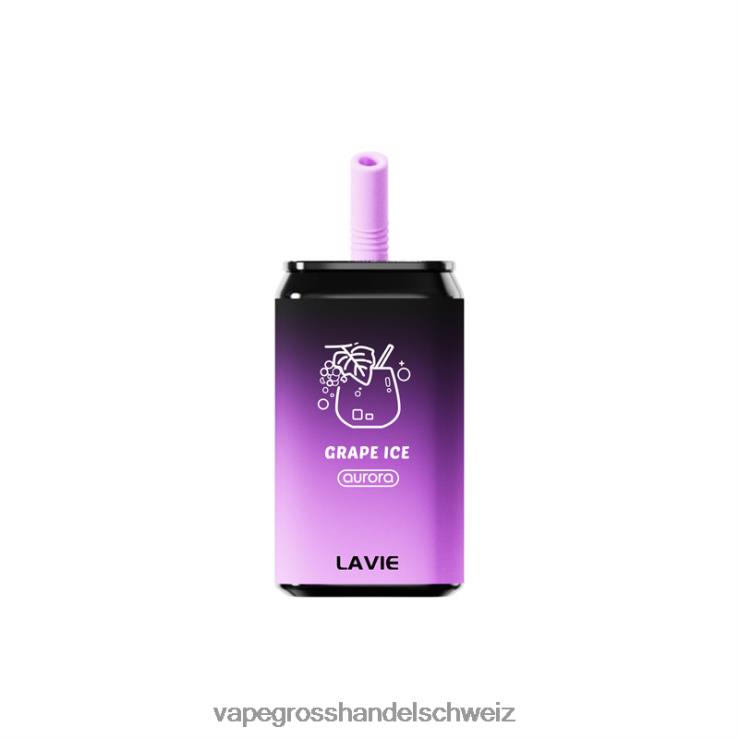Vape Großhandel - LAVIE Aurora 11000 Züge Traubeneis F428L151