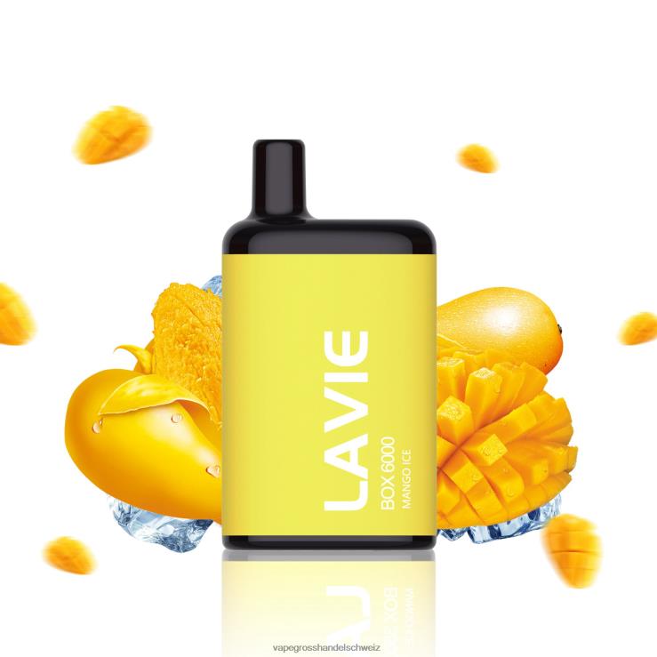 Vape Großhandel - LAVIE BOX 6000 Züge Mango-Eis F428L201