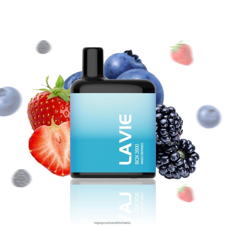 Vape Großhandel Tornado - LAVIE BOX 3500 Züge gemischte Beeren F428L213