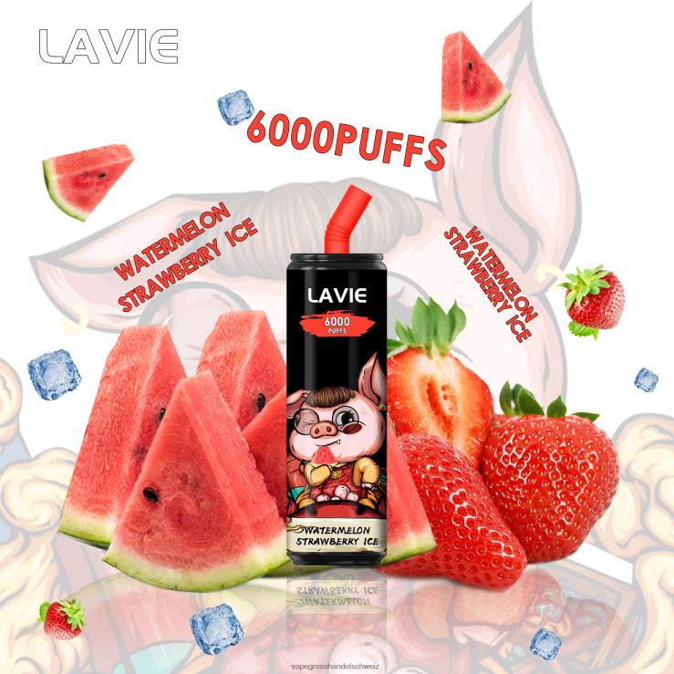 Elektronische Zigarette Kaufen - LAVIE Coke BAR 6000 Züge Wassermelonen-Erdbeer-Eis F428L267