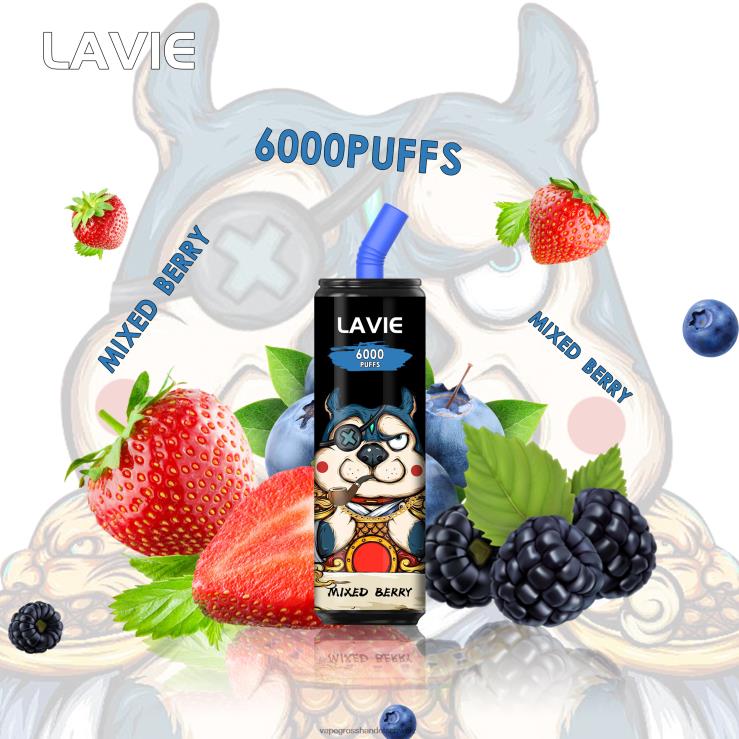 Vape Großhandel Preise - LAVIE Coke BAR 6000 Züge gemischte Beere F428L272