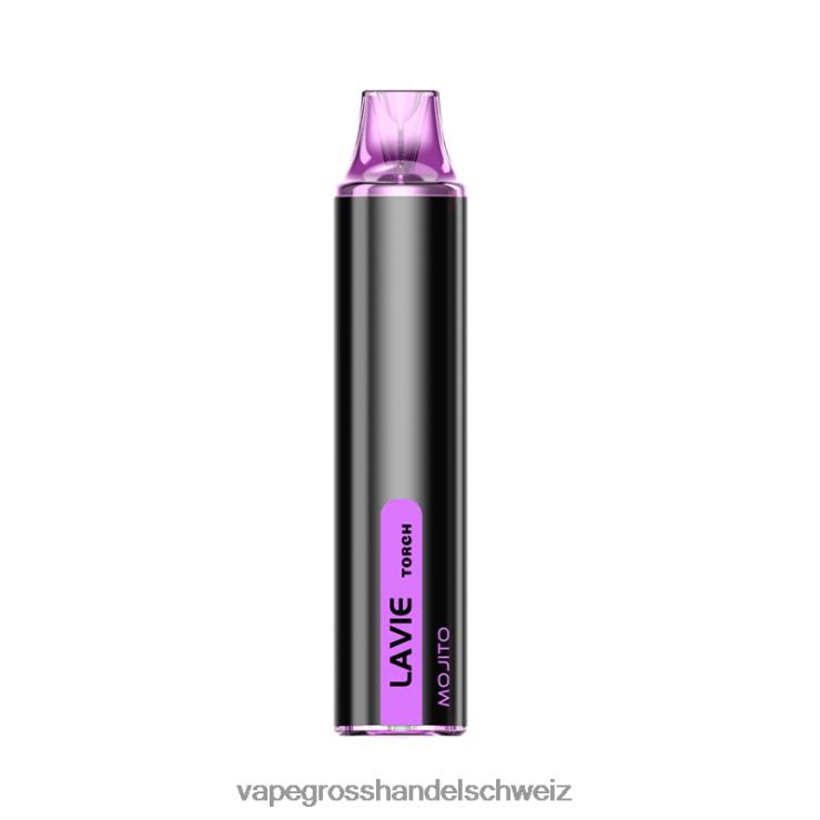 Vape Großhandel Tornado - LAVIE Torch 6000 Züge Mojito F428L133