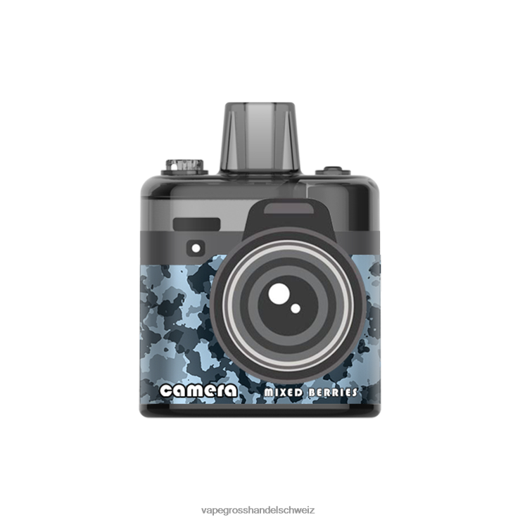 Dampfen Schweiz - LAVIE Camera 8000 Züge gemischte Beeren F428L166