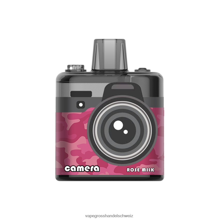 Elektronische Zigarette Kaufen - LAVIE Camera 8000 Züge Rosenmilch F428L167