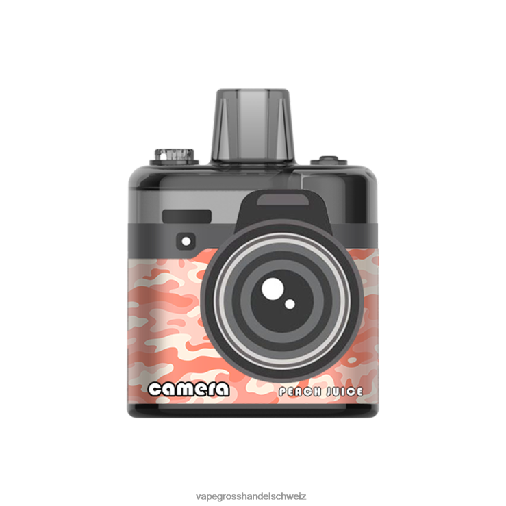 Vape Großhandel Elfbar - LAVIE Camera 8000 Züge Pfirsichsaft F428L174