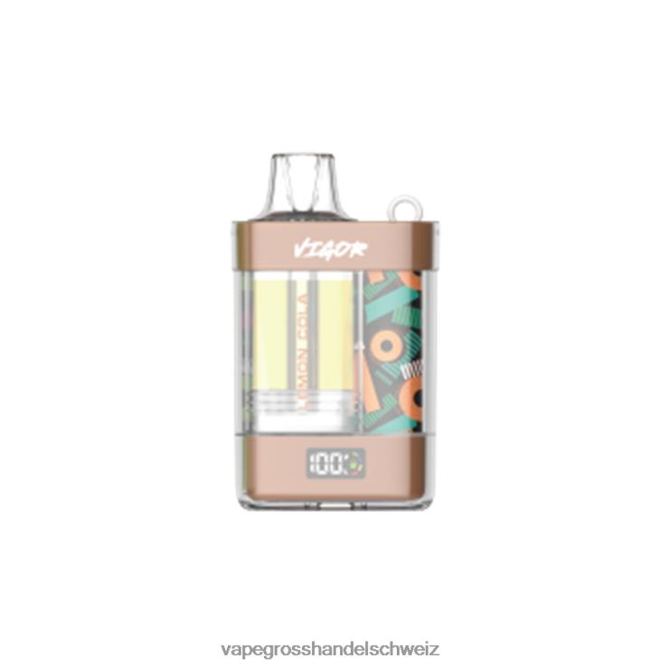 Dampfen Schweiz - LAVIE VIGOR 15000 Züge Zitronen-Cola F428L6