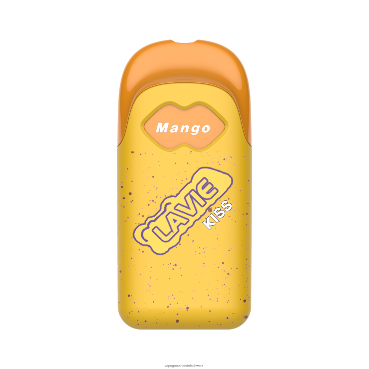 Elektronische Zigarette Ohne Nikotin - LAVIE KISS 8000 Züge Mango F428L108