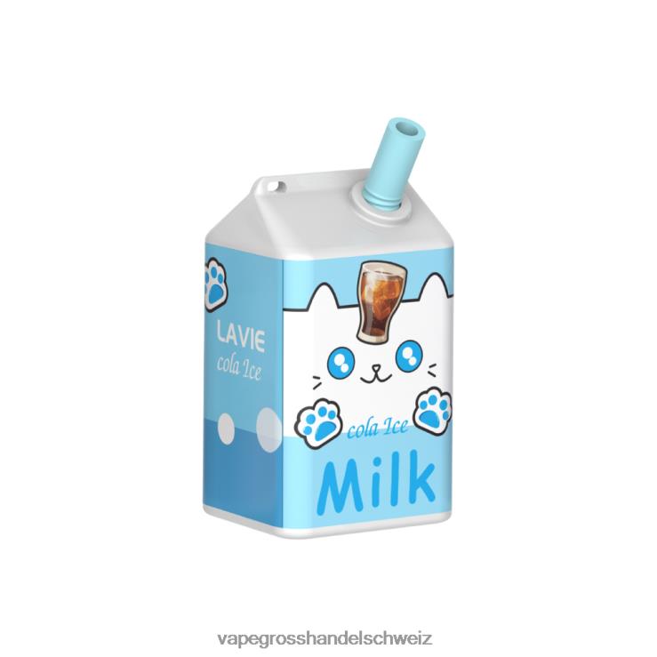 Vape Großhandel Elfbar - LAVIE MILK 7000 Züge Cola-Eis F428L184