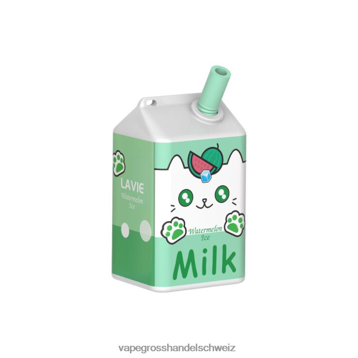 Vape Grosshandel Schweiz - LAVIE MILK 7000 Züge Wassermeloneneis F428L185