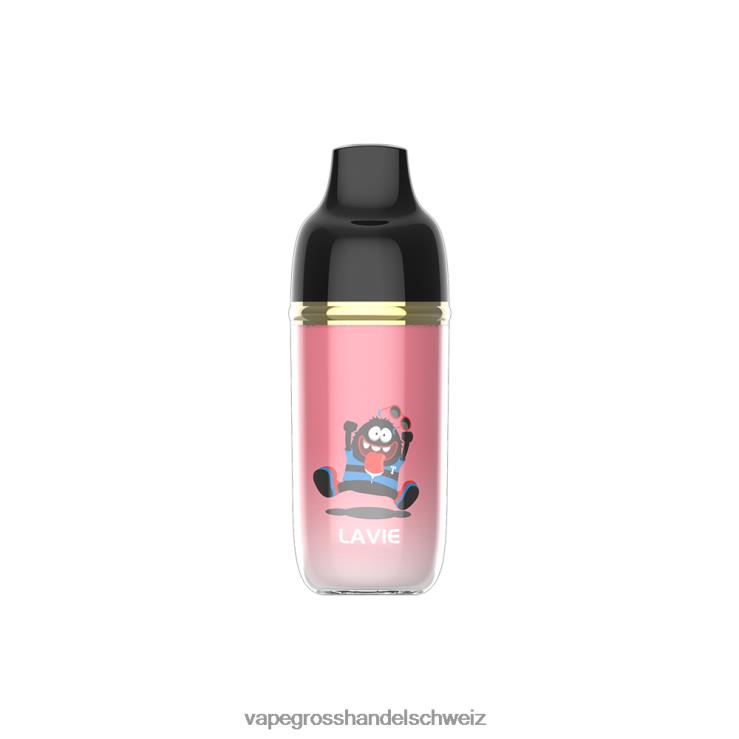 Dampfen Schweiz - LAVIE Monster 6000 Züge Pfirsichsaft F428L246