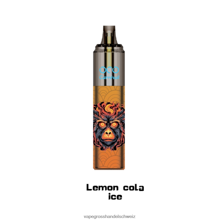 Vape Großhandel - LAVIE OCO Karneval 10000 Züge Zitronen-Cola-Eis F428L351