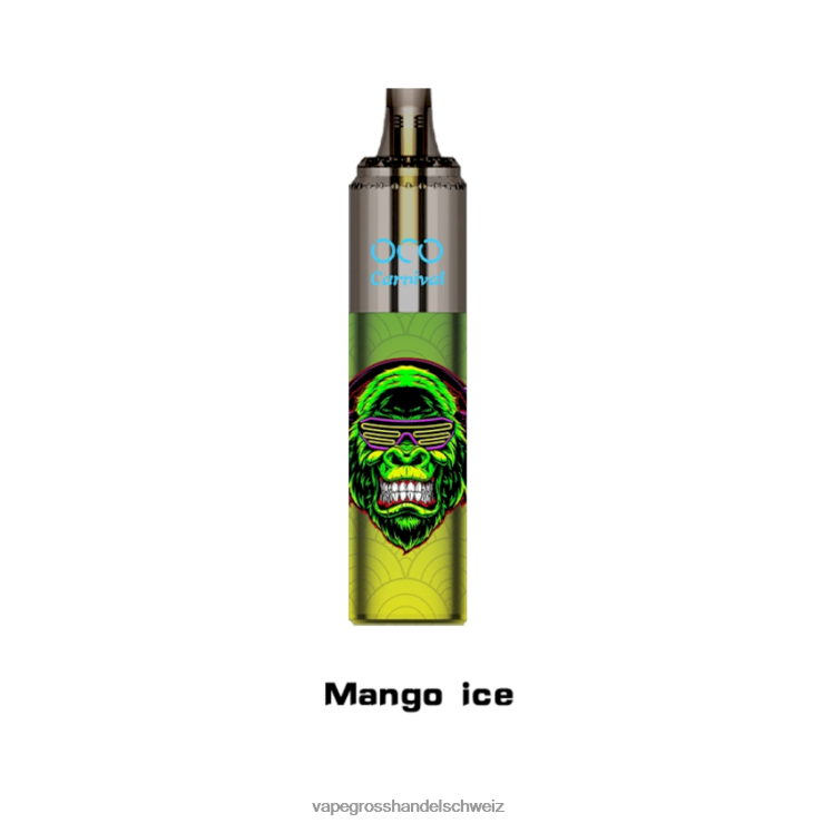 Vape Großhandel Tornado - LAVIE OCO Karneval 10000 Züge Mango-Eis F428L353