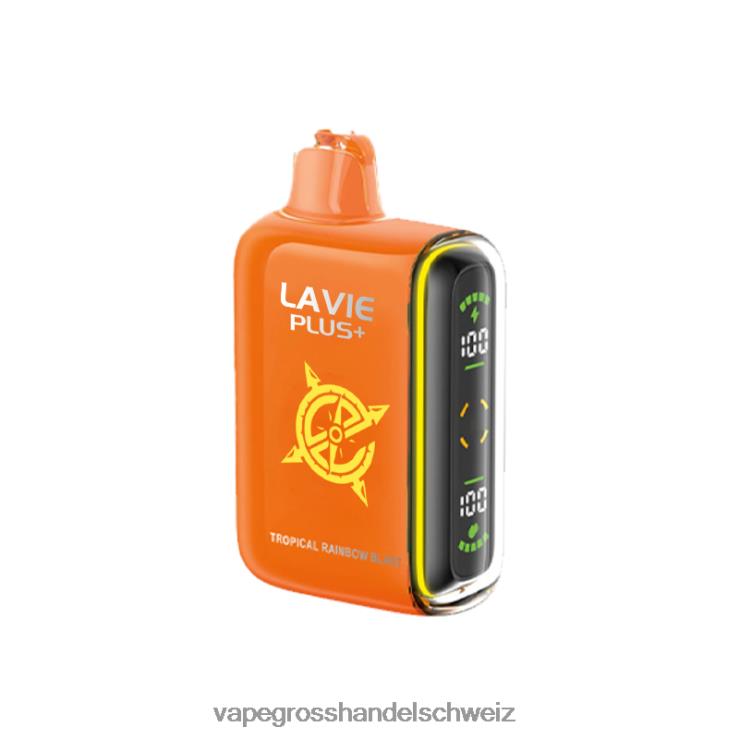 Dampfen Schweiz - LAVIE PLUS 15000 Züge tropische Regenbogenexplosion F428L96