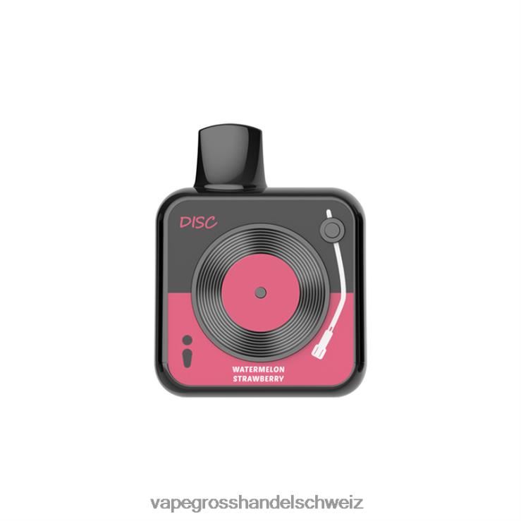 Elektronische Zigarette Iqos - LAVIE DISC 10000 Züge Wassermelone Erdbeere F428L160