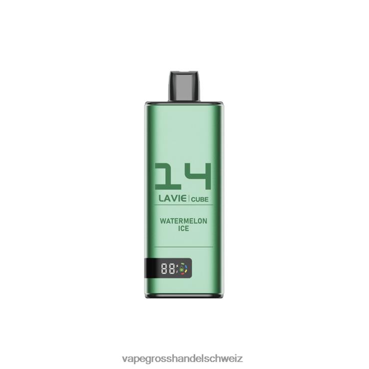 Elektronische Zigarette Ohne Nikotin - LAVIE Cube 20000 Züge Wassermeloneneis F428L48
