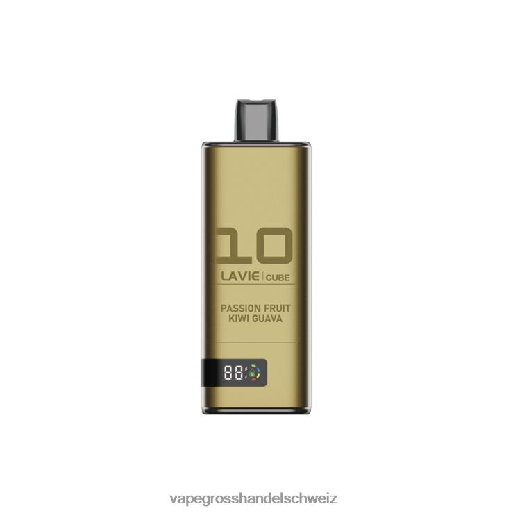 Vape Großhandel Elfbar - LAVIE Cube 20000 Züge Passionsfrucht-Kiwi-Guave F428L44
