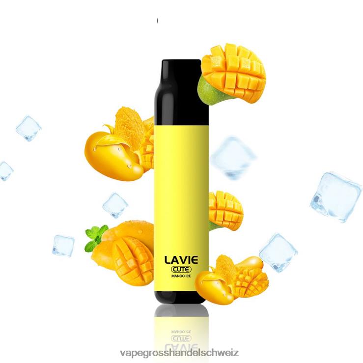 Elektronische Zigarette Kaufen - LAVIE BAR 3000 Züge Mango-Eis F428L287