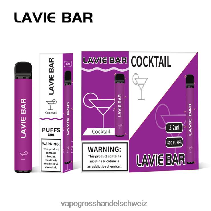 Vape Großhandel Preise - LAVIE BAR 800 Züge Cocktail F428L312