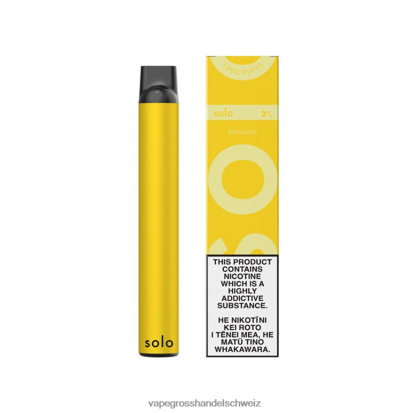 Vape Großhandel - Solo Einweg-Vapor Banane R8BVXD11