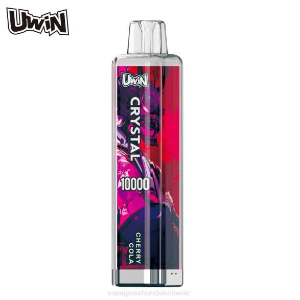 Vape Großhandel Tornado - UWIN CRYSTAL 10000 Einweg-Vapes Kirschcola T8ZP13