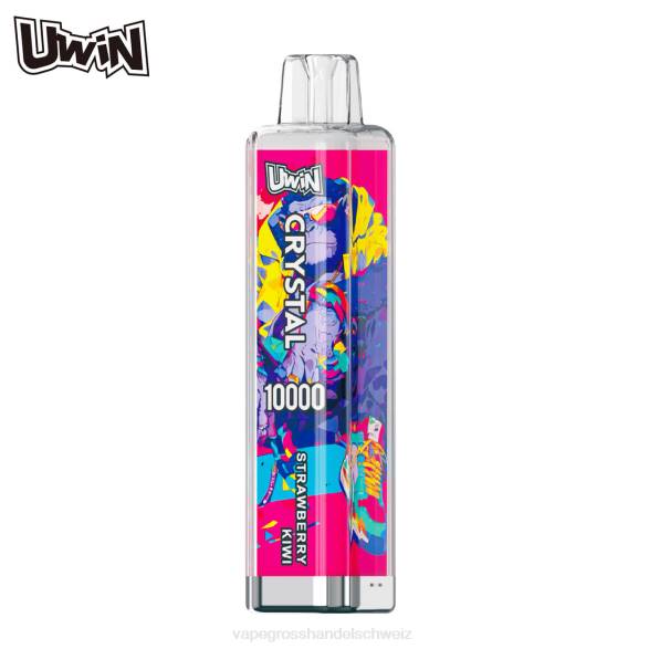 Vape Großhandel - UWIN CRYSTAL 10000 Einweg-Vapes Erdbeer-Kiwi T8ZP11