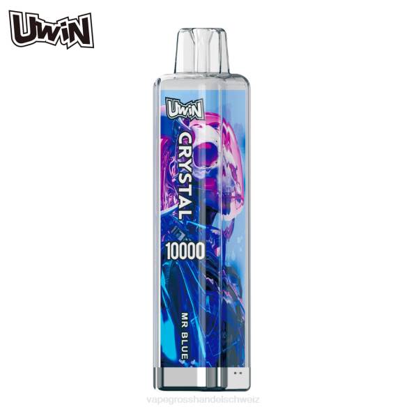 Vape Grosshandel Schweiz - UWIN CRYSTAL 10000 Einweg-Vapes Herr Blau T8ZP15