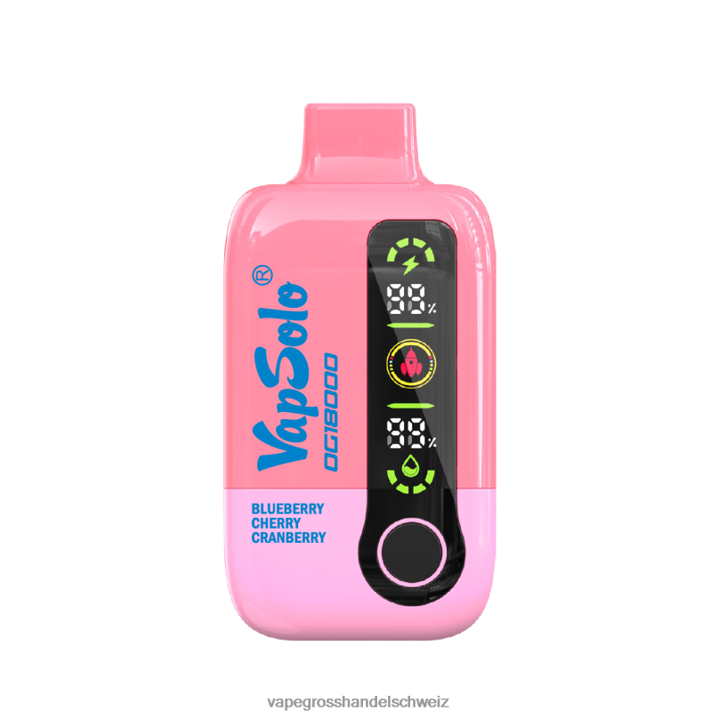 Vape Großhandel - VapSolo dg18000 Heidelbeere, Kirsche, Cranberry 0FD821
