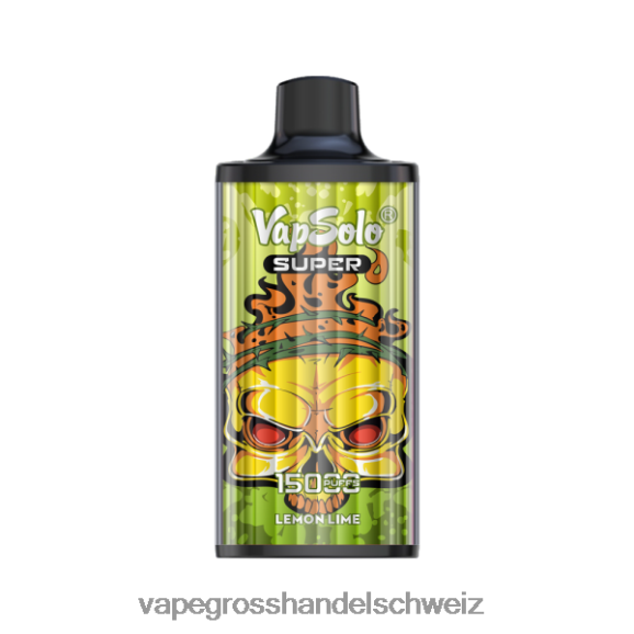 Vape Großhandel Elfbar - Vapsolo SUPER Einweg-Vapor Zitronenlimette HTX6V4112