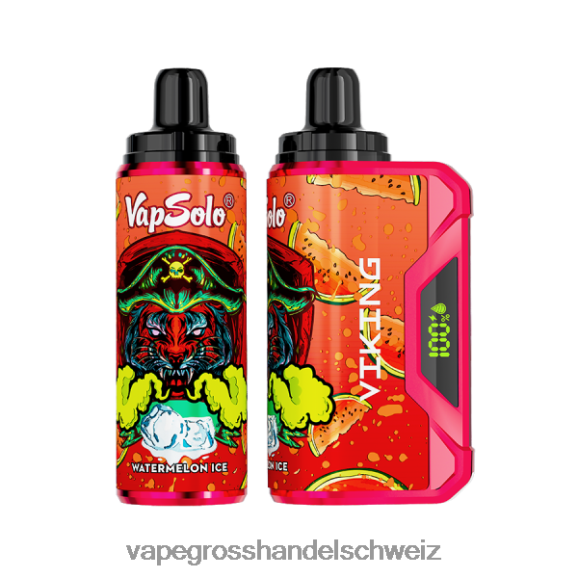 Elektronische Zigarette Kaufen - Vapsolo VIKING Einweg-Vapor Wassermeloneneis HTX6V4142